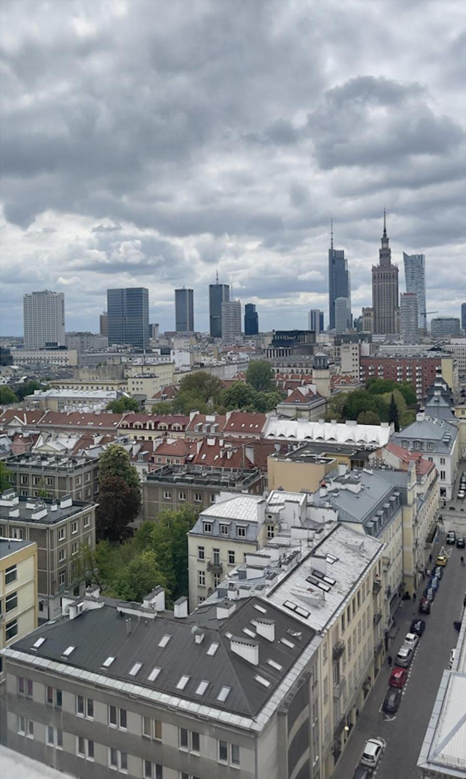 Atelier W Sercu Warszawy Z Panoramicznym Widokiem Apartment วอร์ซอ ภายนอก รูปภาพ
