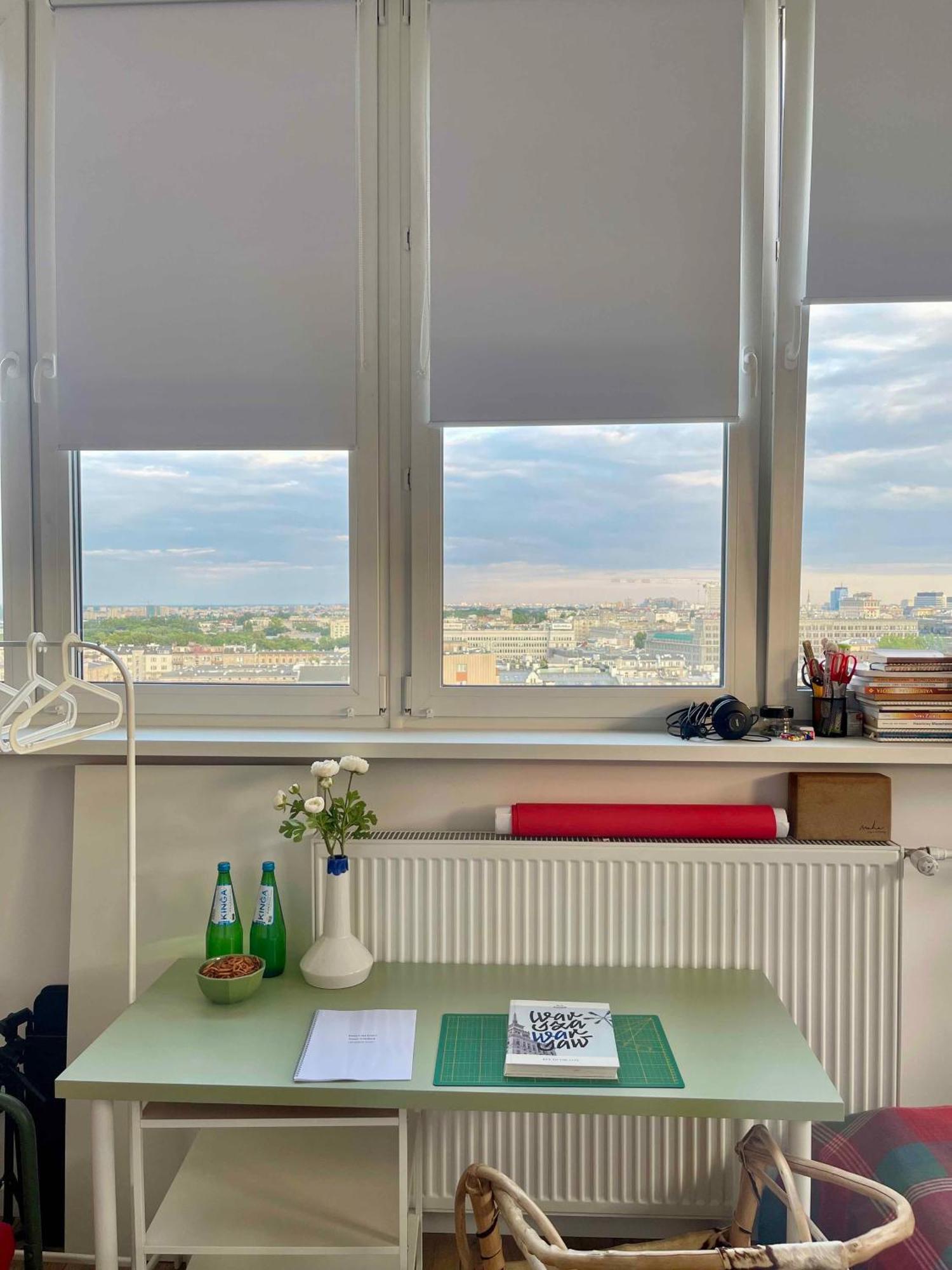 Atelier W Sercu Warszawy Z Panoramicznym Widokiem Apartment วอร์ซอ ภายนอก รูปภาพ
